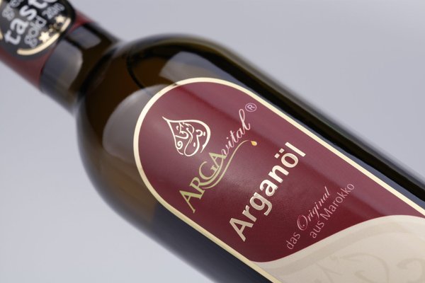 Premium Bio Arganöl aus gerösteten Argansamen - 100 ml