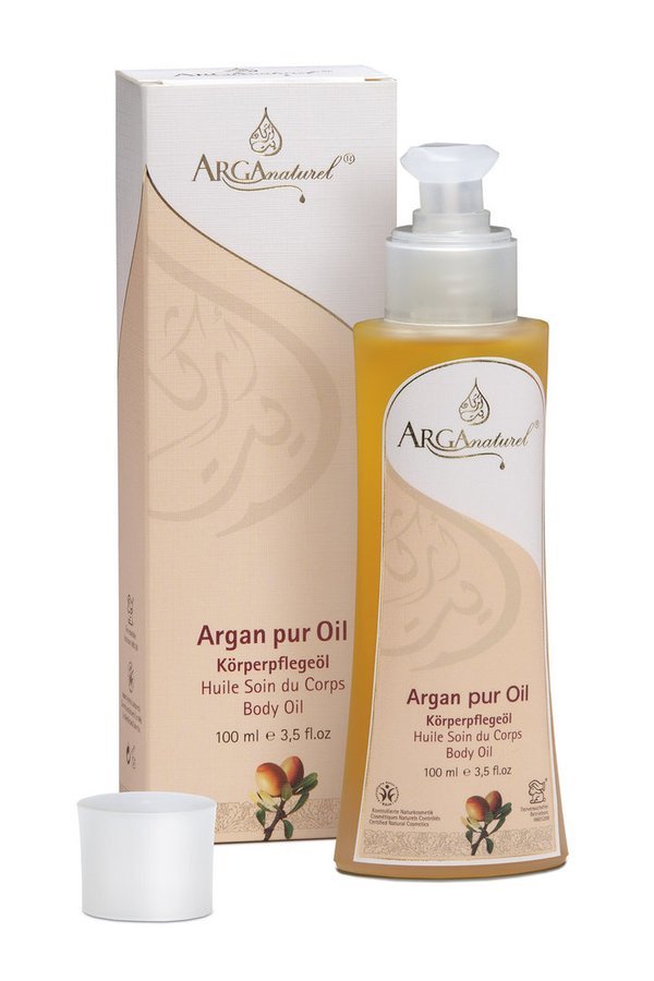 Arganöl Body- und Haaröl - 100% naturreines BIO Arganöl - 100 ml